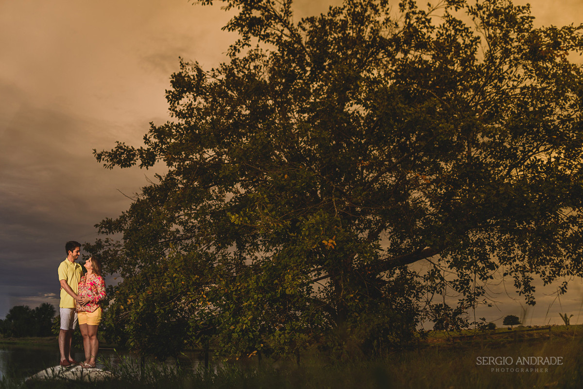 Gislene + Dan Nantes a espera de Milena