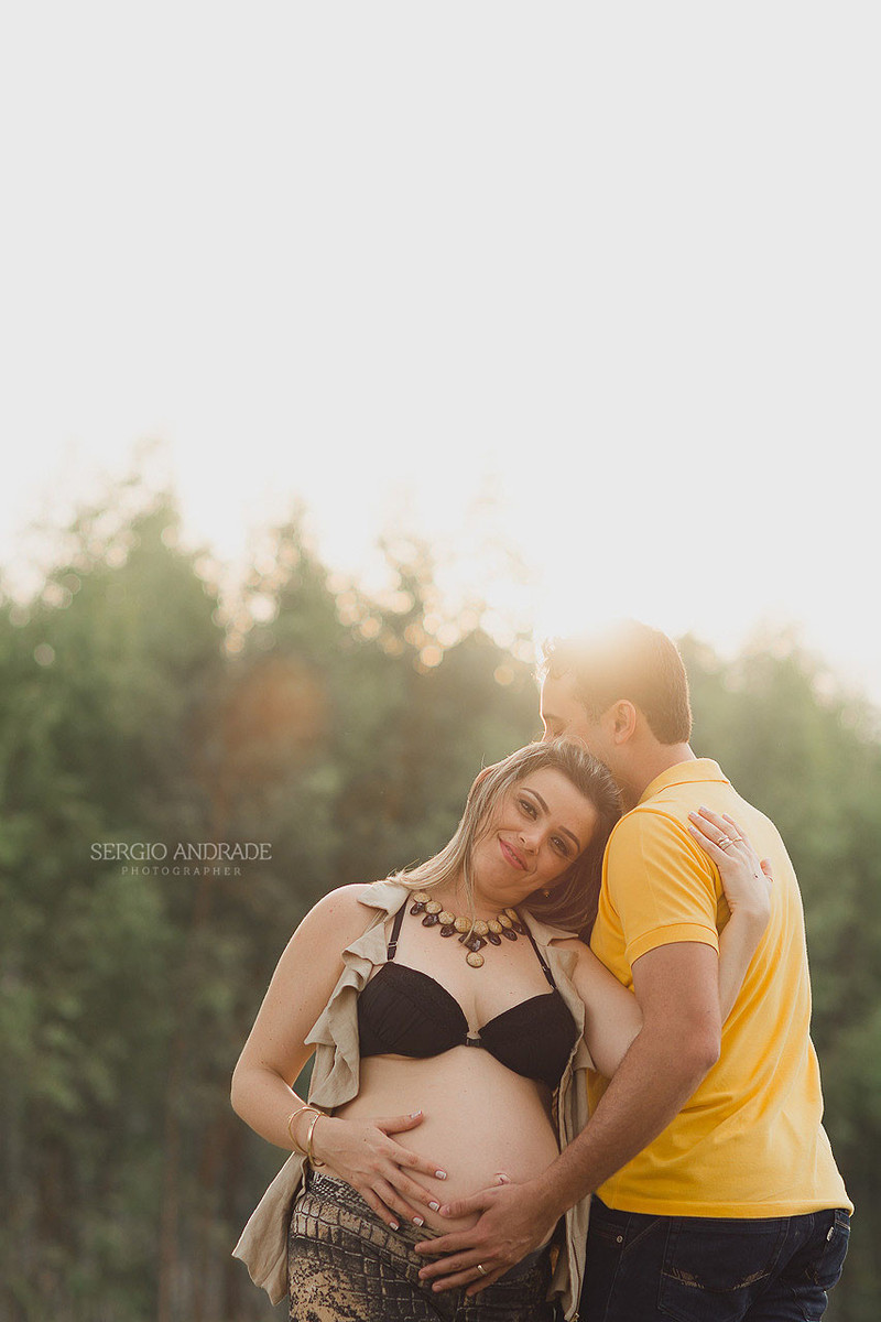 Patricia + Anderson + irmãzinha Brenda a espera de Yara