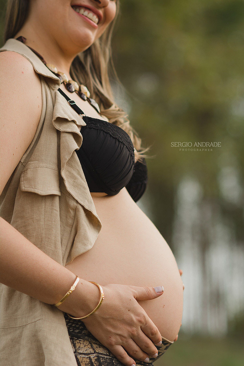 Patricia + Anderson + irmãzinha Brenda a espera de Yara