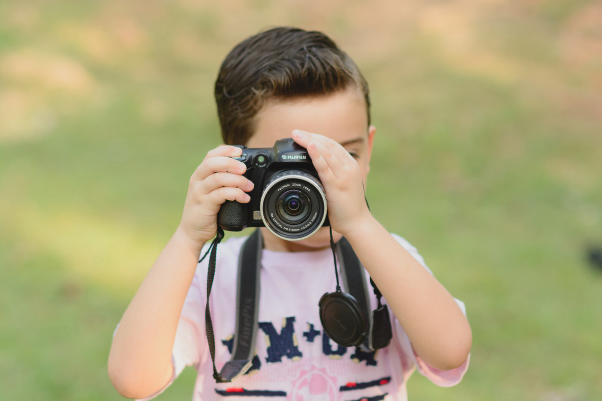 Mãe e Filha fotografadas por Pai e Filho