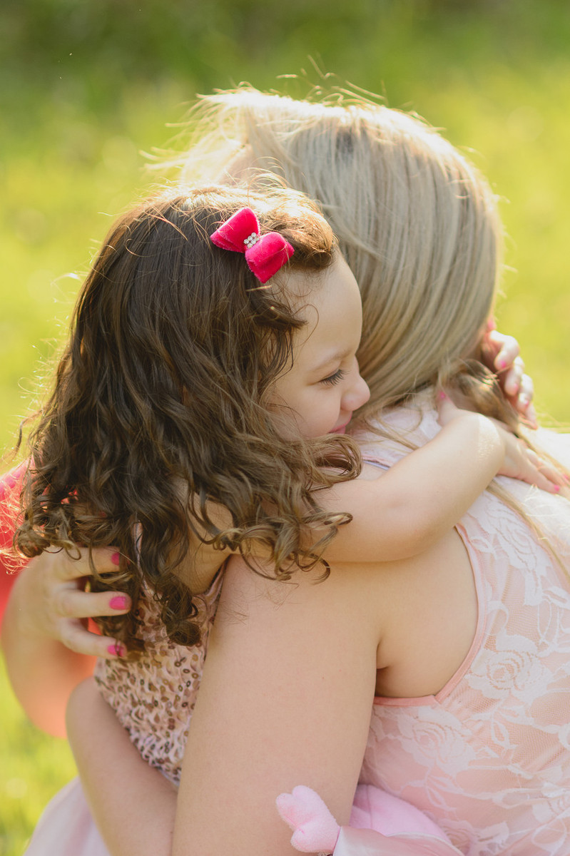 Mãe e Filha fotografadas por Pai e Filho