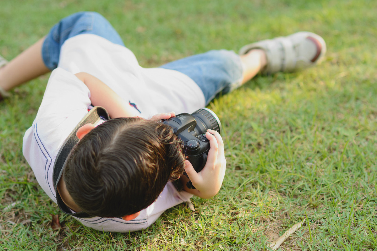 Mãe e Filha fotografadas por Pai e Filho