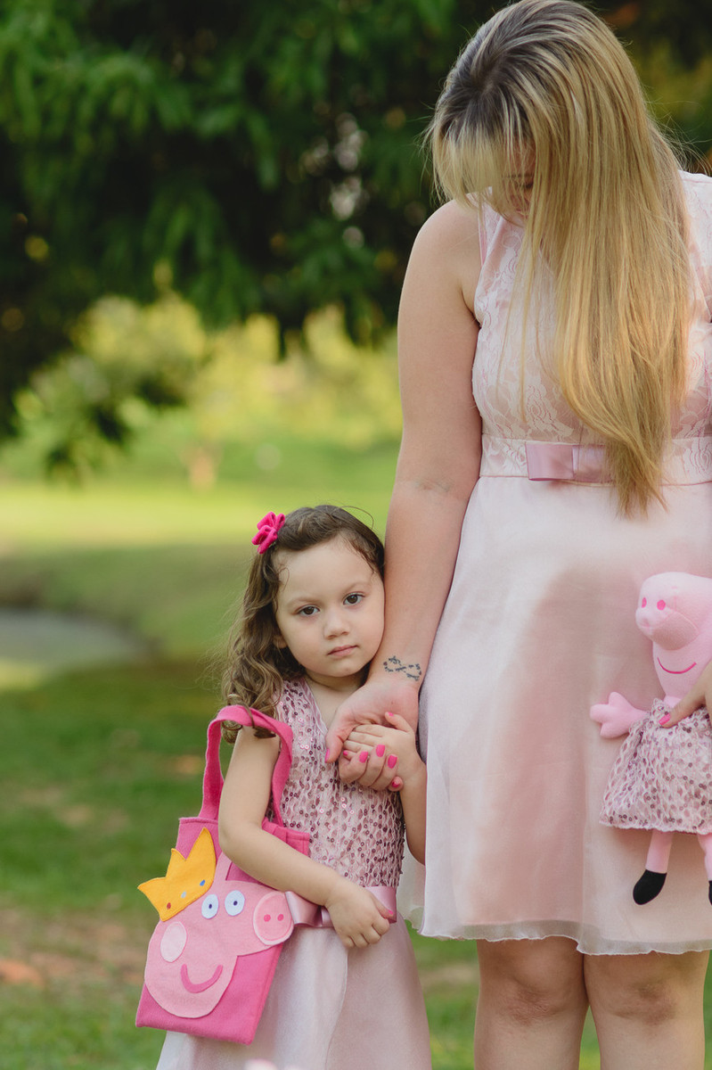 Mãe e Filha fotografadas por Pai e Filho