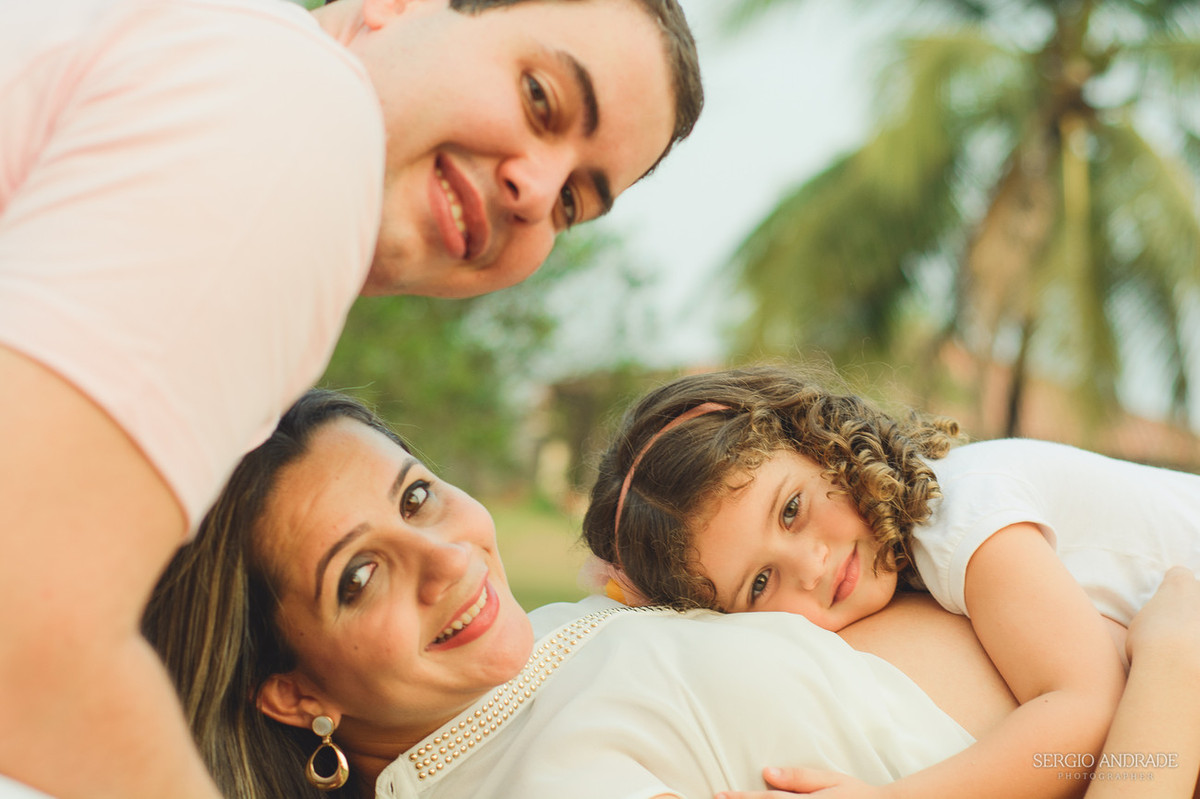 Amanda + Luiz Henrique e Ana Julia a espera de Alice