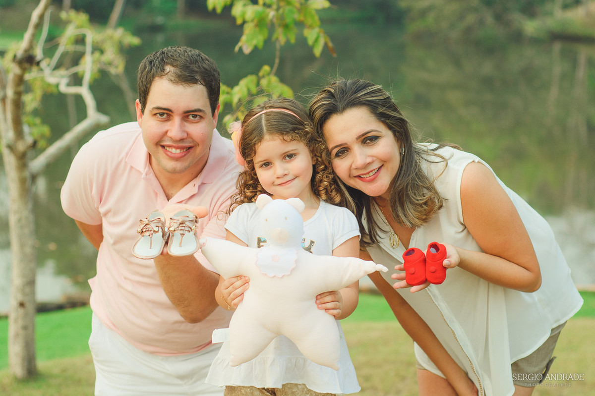 Amanda + Luiz Henrique e Ana Julia a espera de Alice