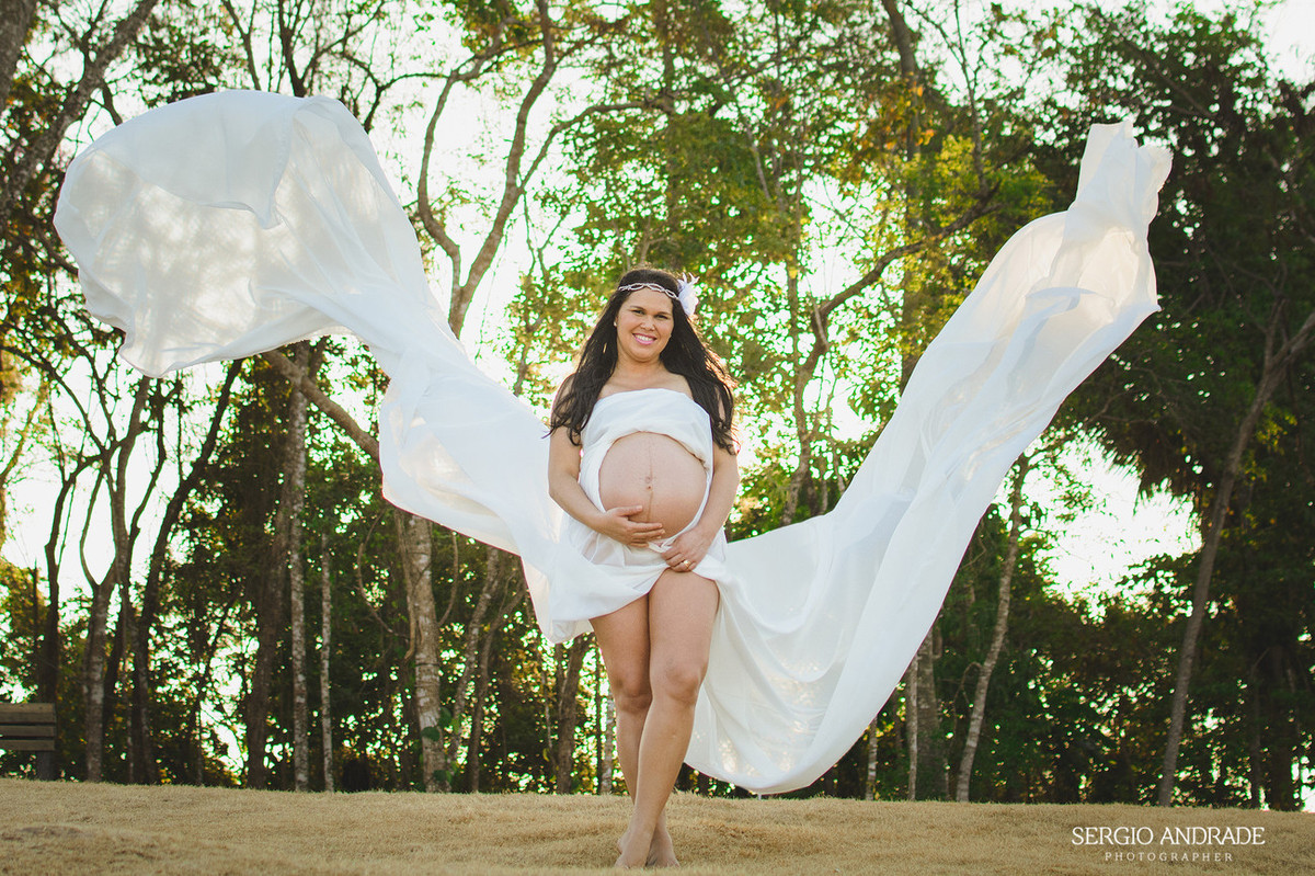 Ensaio Gestante - Kivia e Eldo a espera de Gêmeos