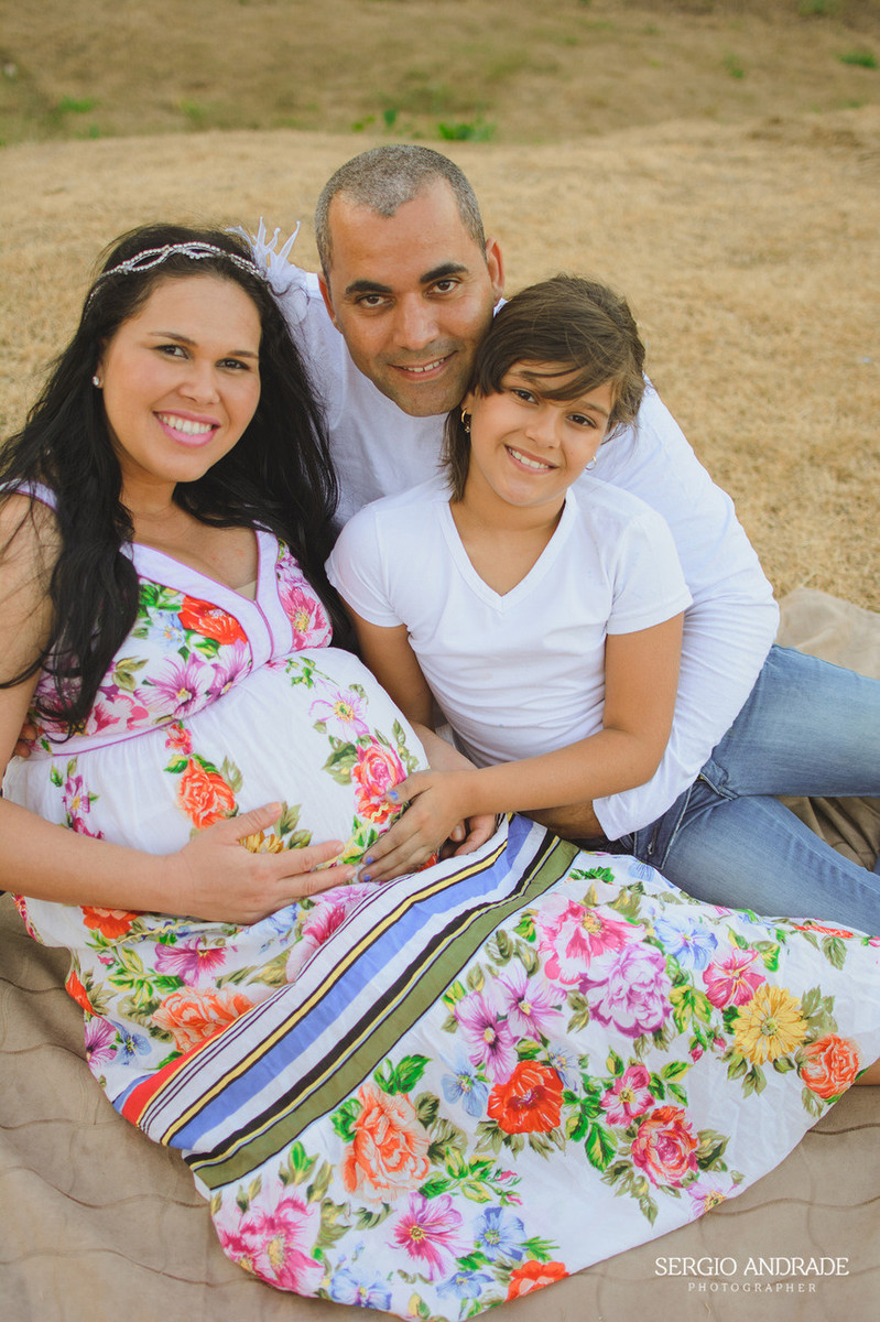 Ensaio Gestante - Kivia e Eldo a espera de Gêmeos