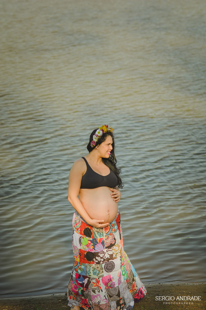 Ensaio Gestante - Kivia e Eldo a espera de Gêmeos