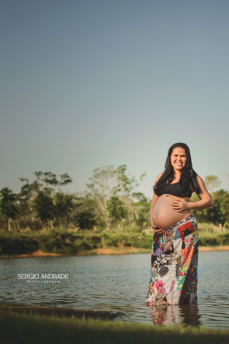 Ensaio Gestante - Kivia e Eldo a espera de Gêmeos