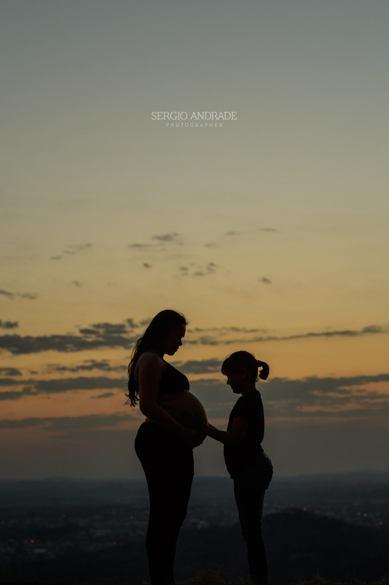 Ensaio Gestante - Kivia e Eldo a espera de Gêmeos