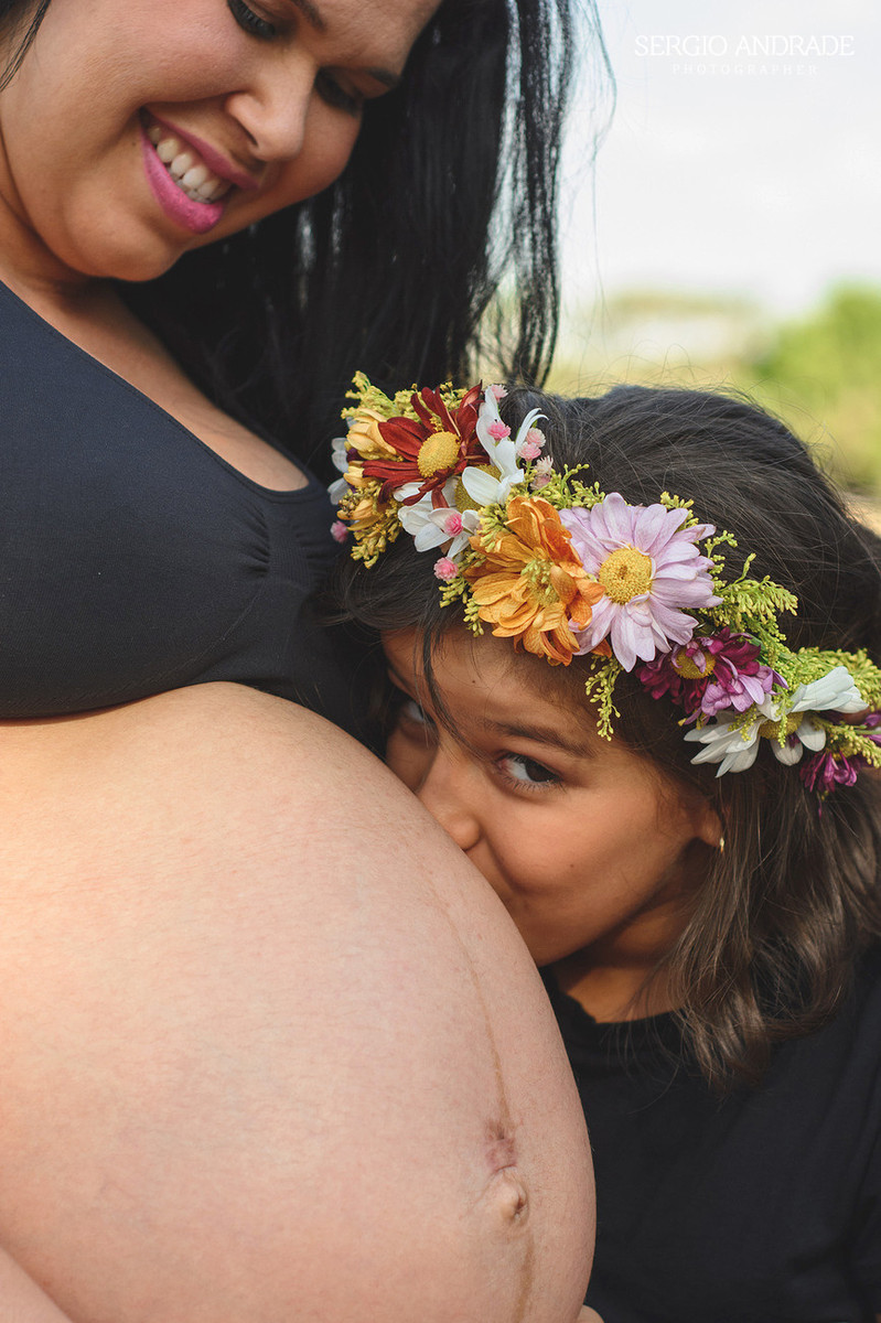 Ensaio Gestante - Kivia e Eldo a espera de Gêmeos