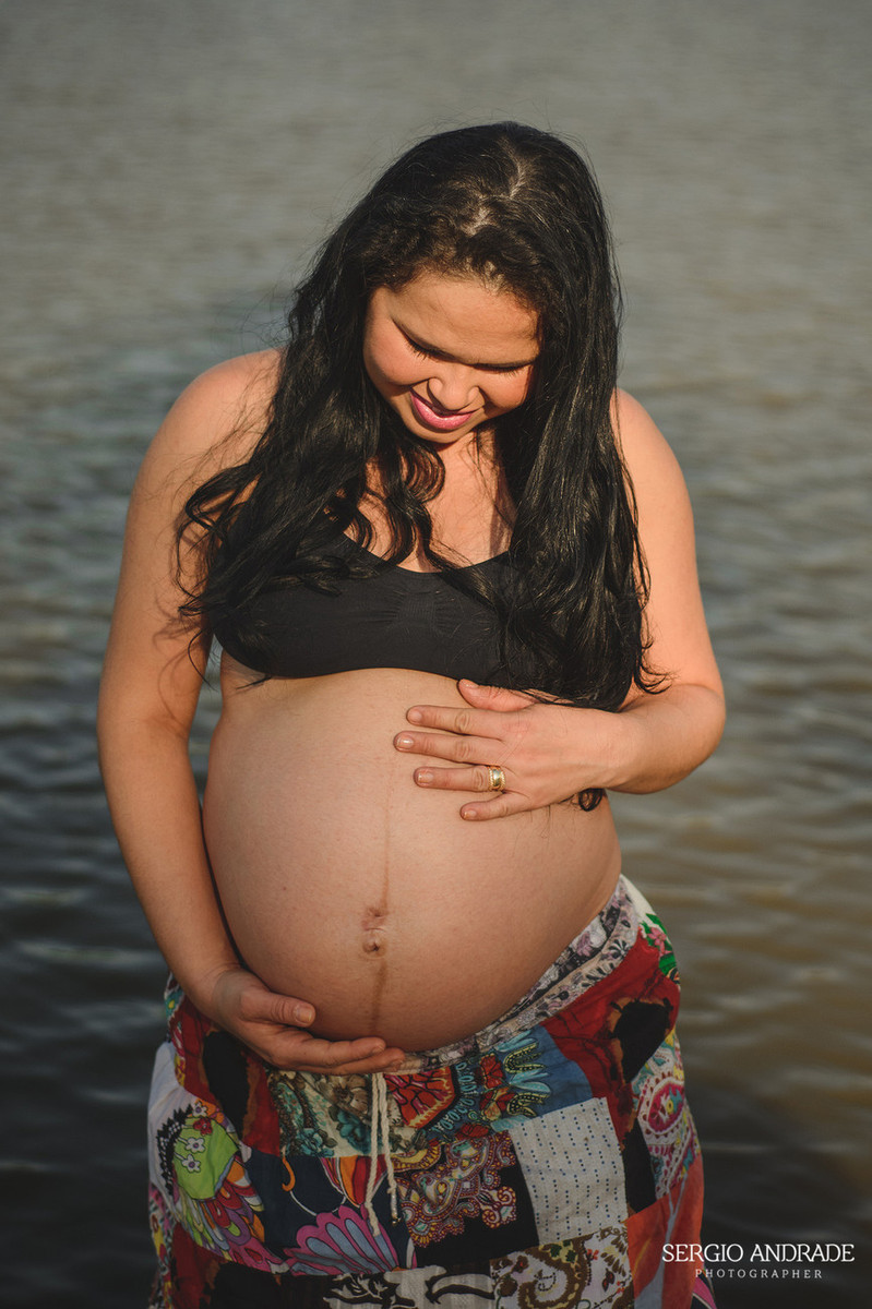 Ensaio Gestante - Kivia e Eldo a espera de Gêmeos