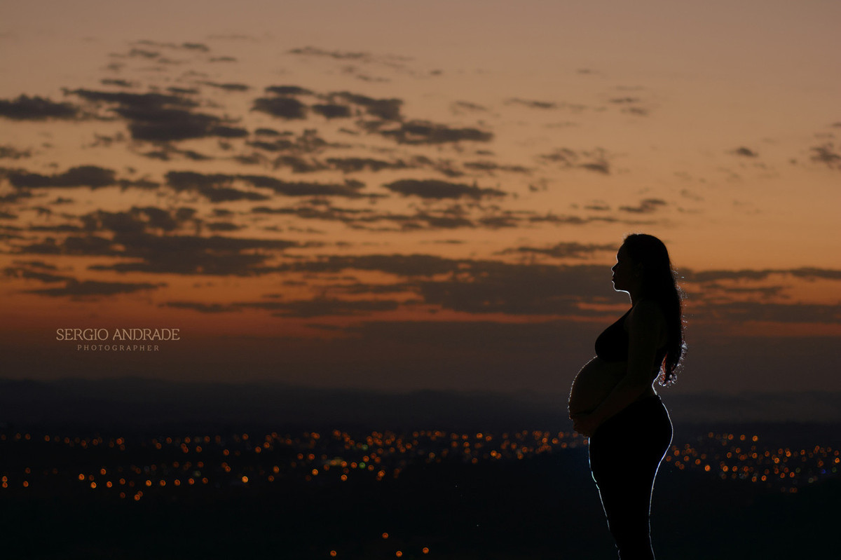 Ensaio Gestante - Kivia e Eldo a espera de Gêmeos