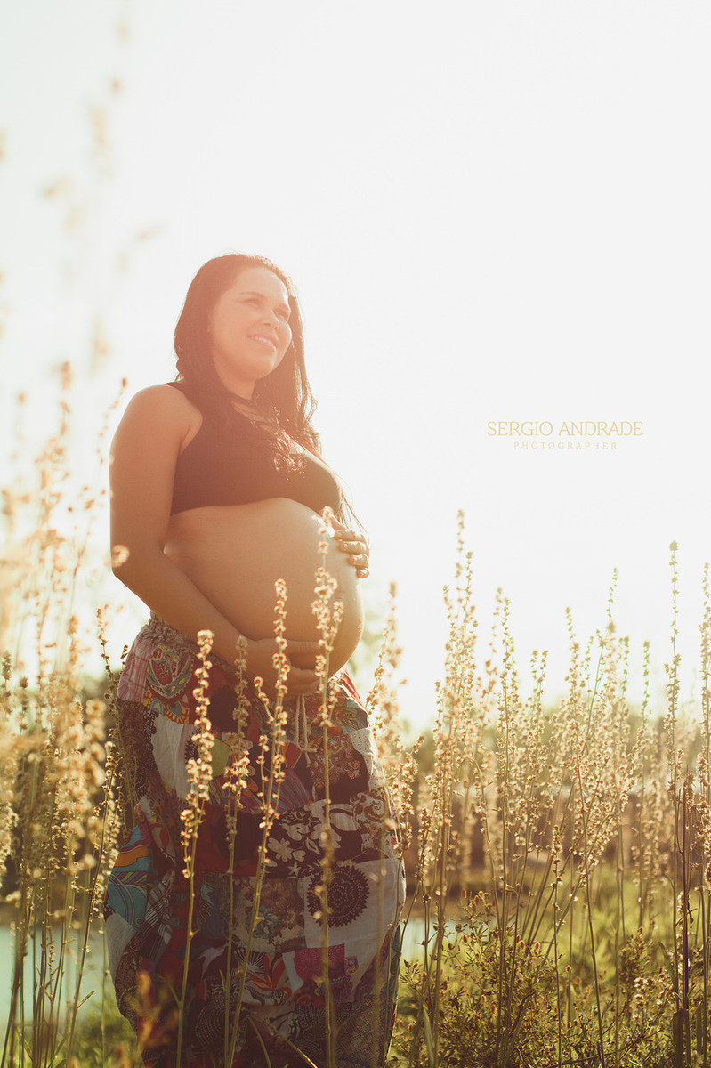 Ensaio Gestante - Kivia e Eldo a espera de Gêmeos