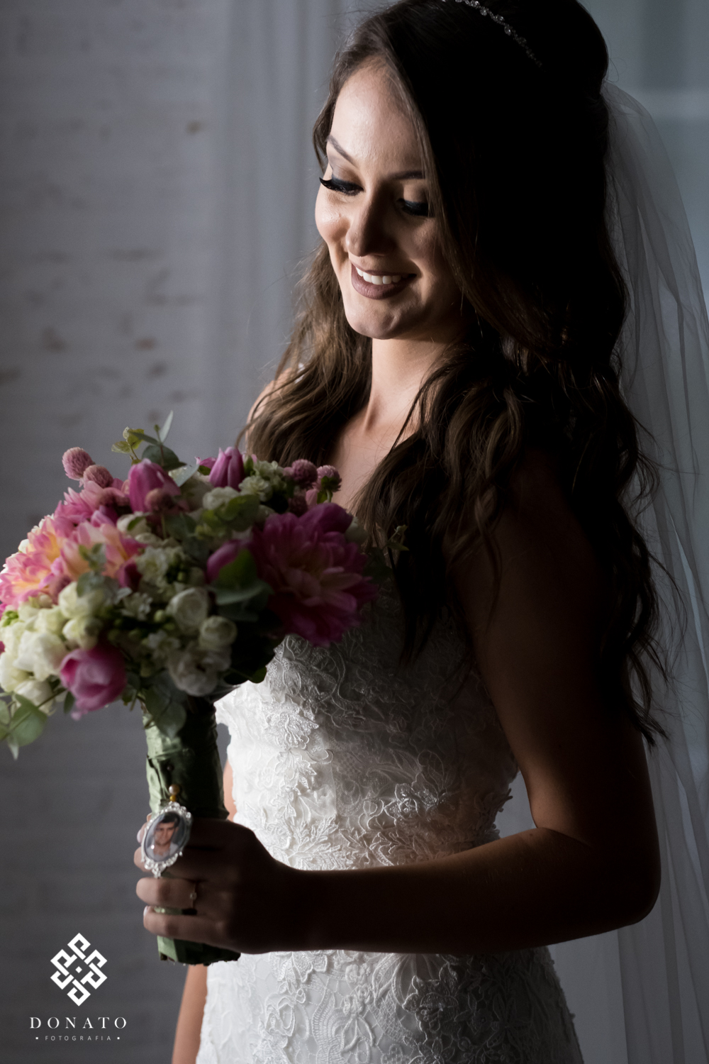 Noiva pronta para casar.