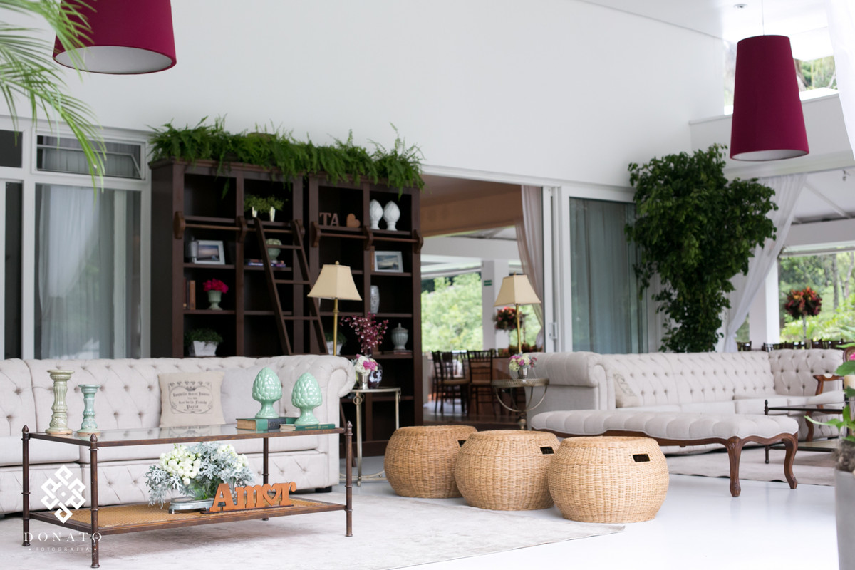 Mobiliário da Concept party,