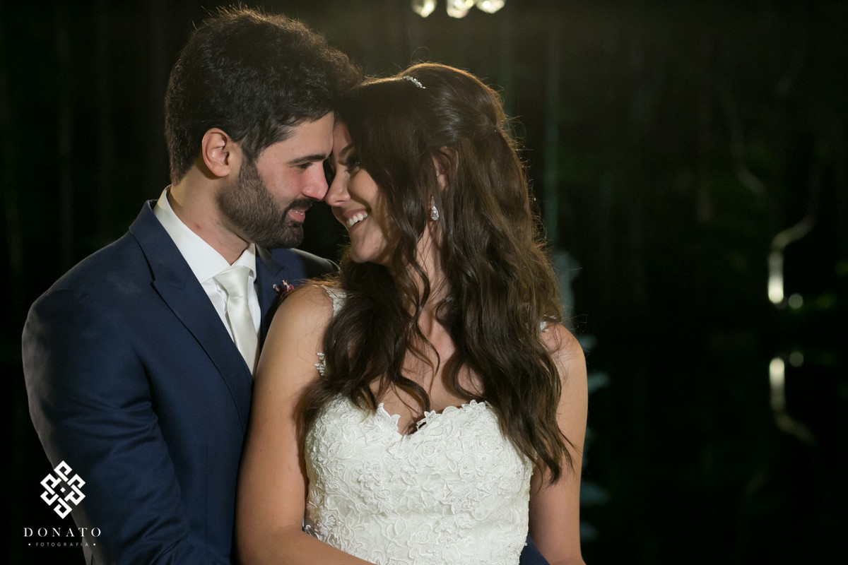 Foto posada do casal apos a cerimonia.