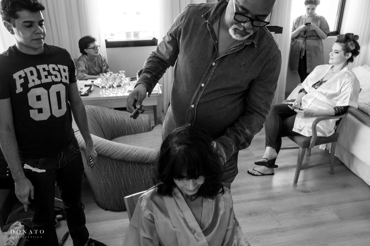 Mae da noiva no making of da niva.