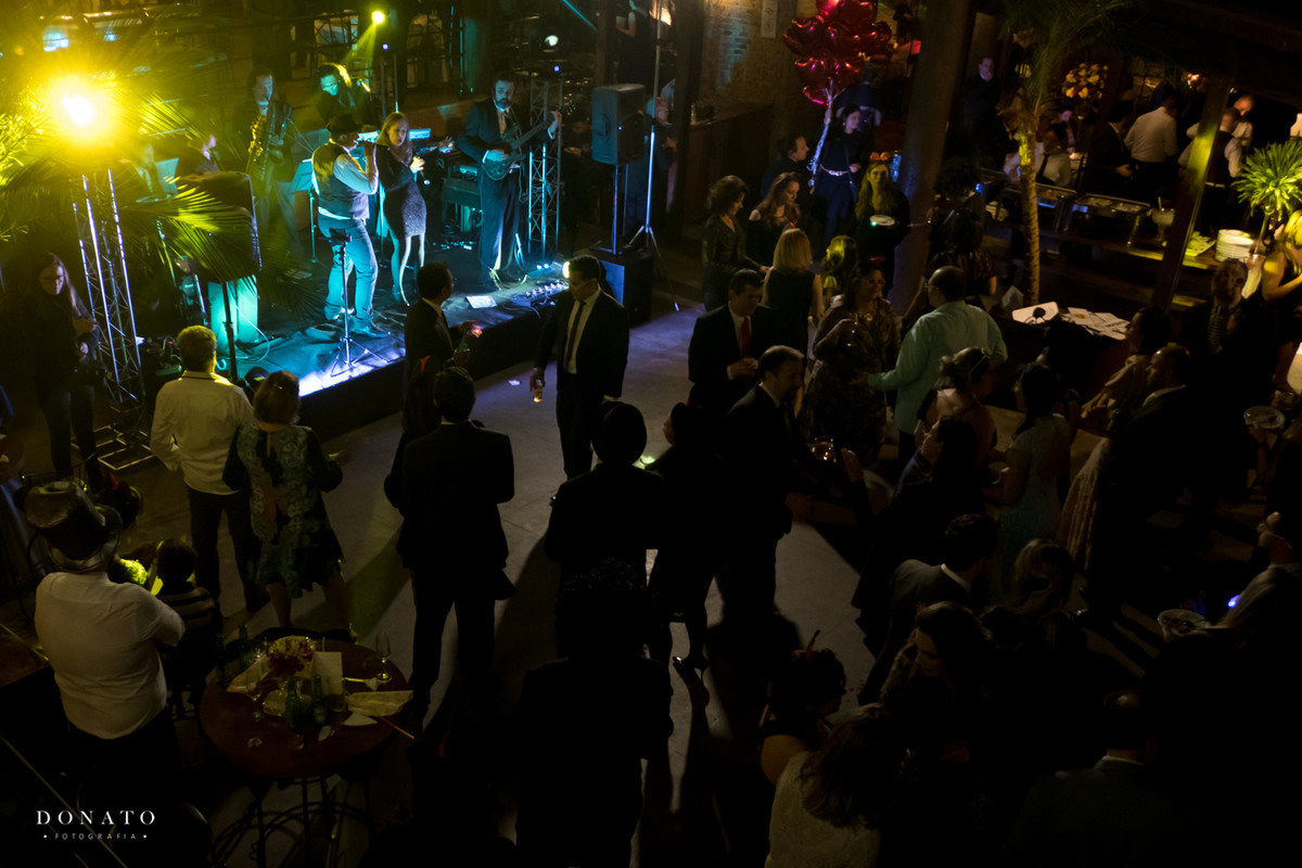 Visao geral da pista de dança.