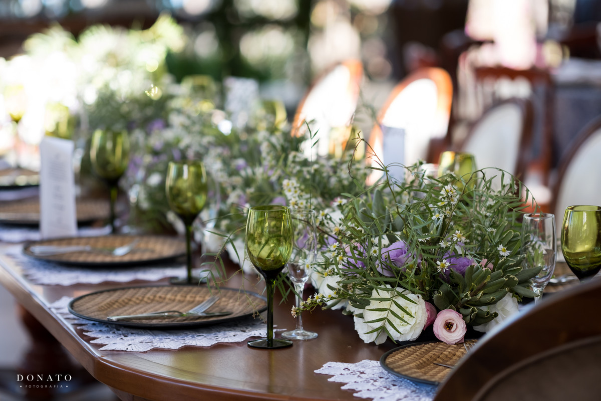 Detalhes da decoração feita pelo Rodrigo Almeida