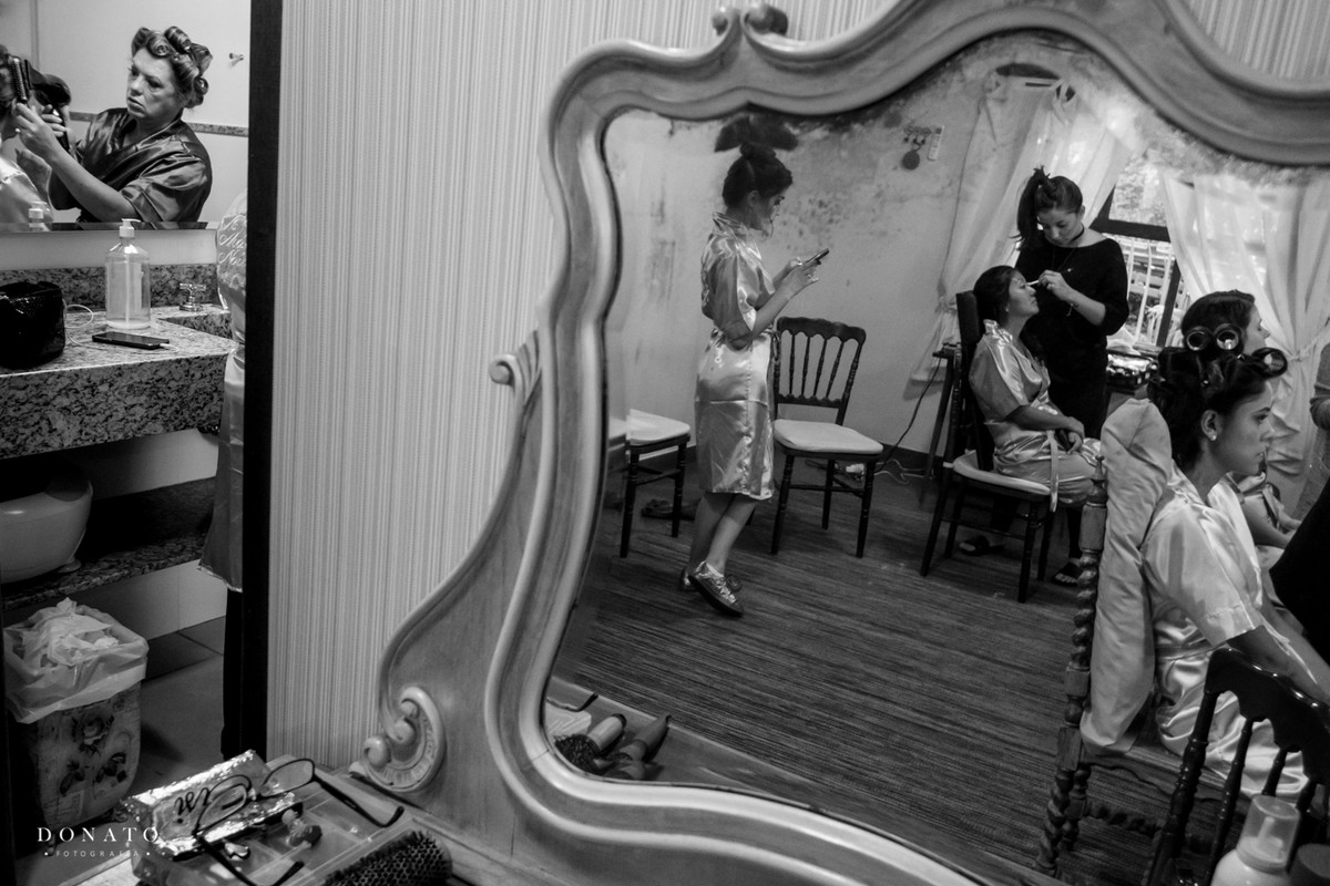 Noiva se arruma no Alto das Palmeiras em Vinhedo sao paulo