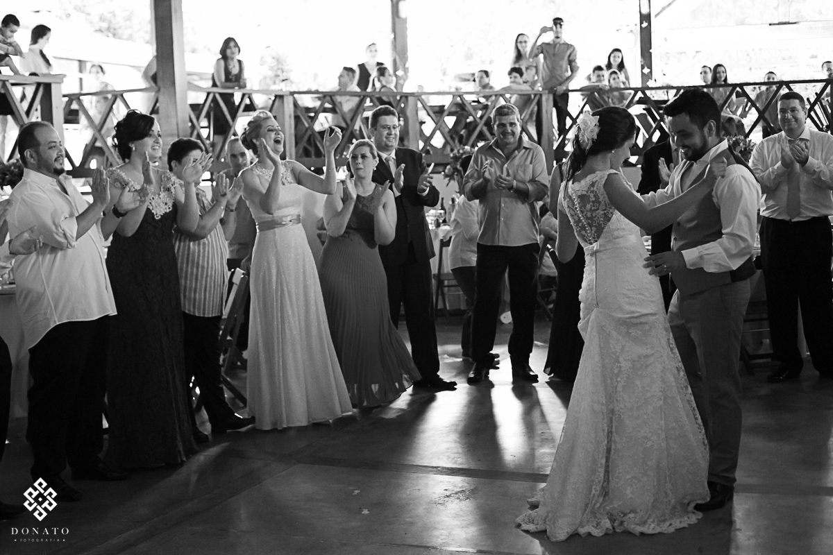 dança dos noivos.