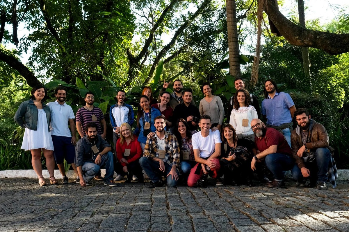 Foto de grupo da turma do ws de guaratingueta e aparecida.