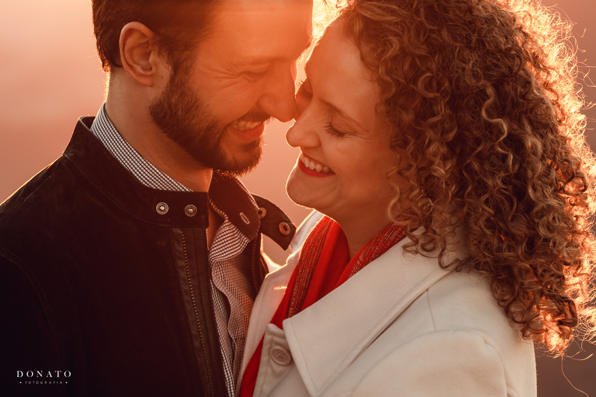 Fotos em Campos do Jordão, com casal no por do sol lindo.