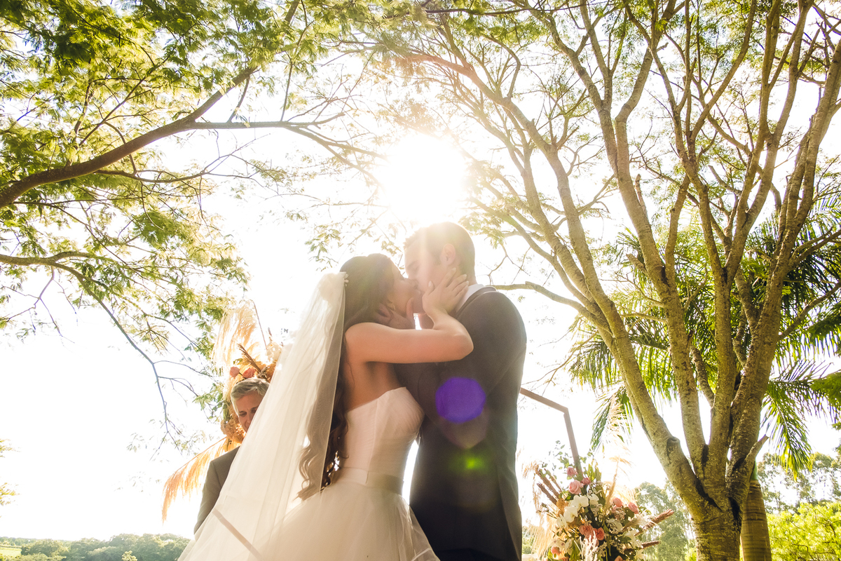 Casamento Fazenda Lageado, no por do sol.