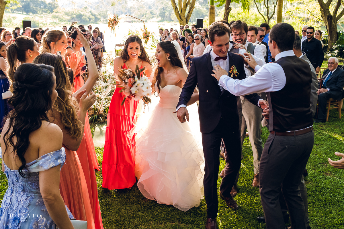 Casamento Fazenda Lageado, no por do sol.