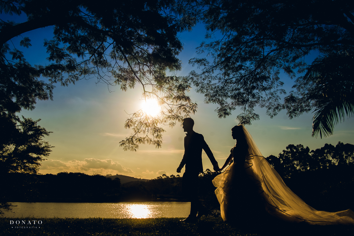 Casamento Fazenda Lageado, no por do sol.