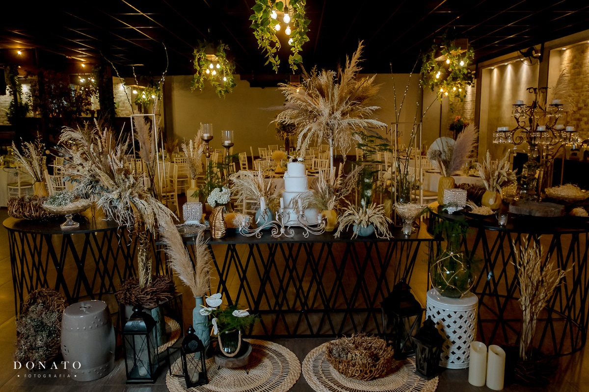 Decoração buffet Cedrom