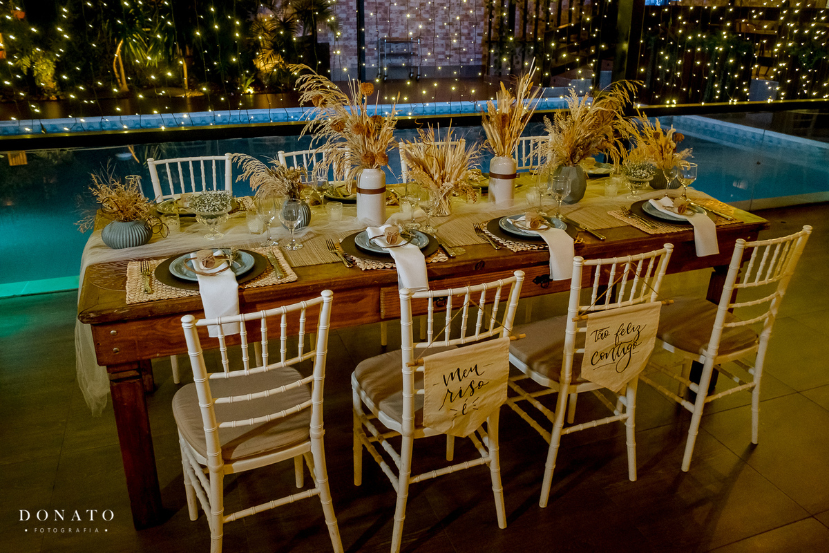 Decoração buffet Cedrom
