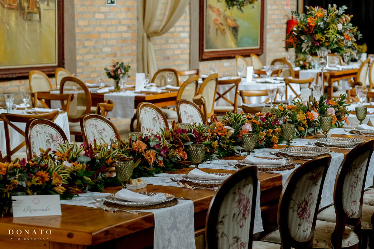 Casamento Quinta da cantareira, decoração do Quinta da Cantareira da Flora Kato Eventos.Mesa comunitaria.