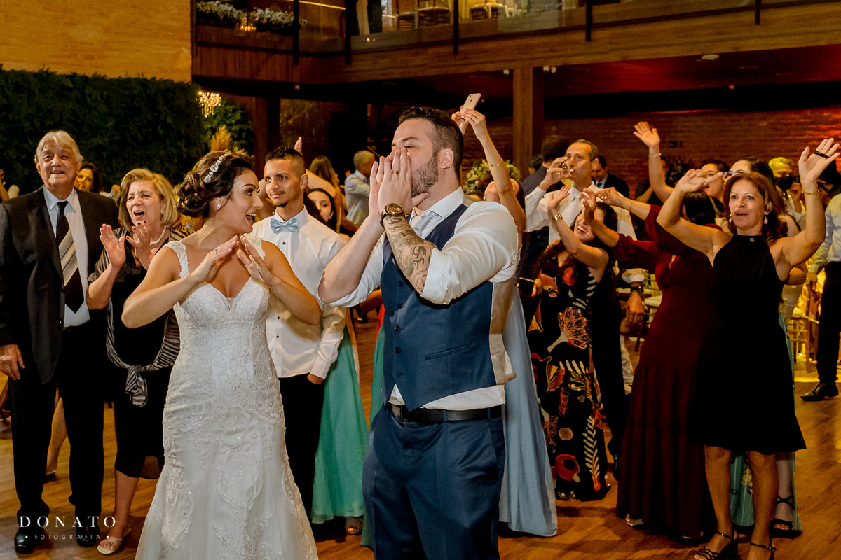 Casamento Vila Bisutti, Festa no bisutti