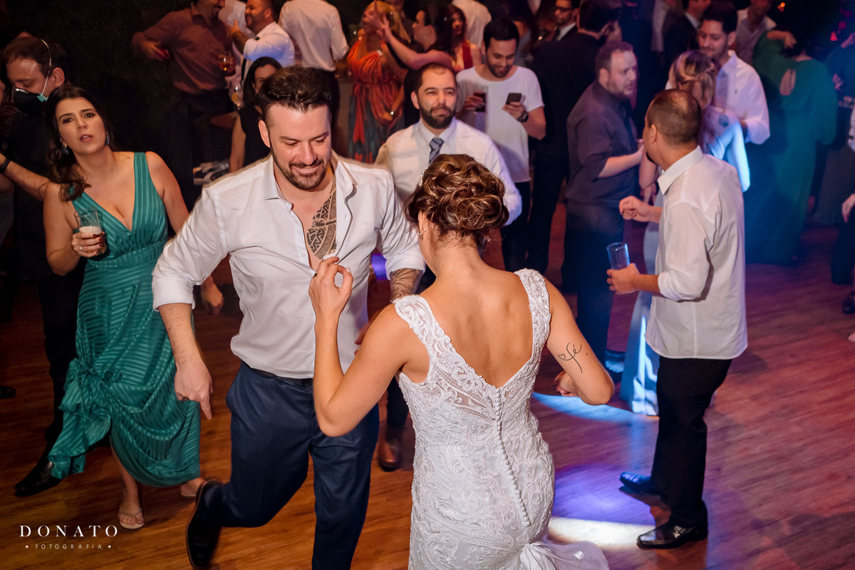 Casamento Vila Bisutti, Festa no bisutti