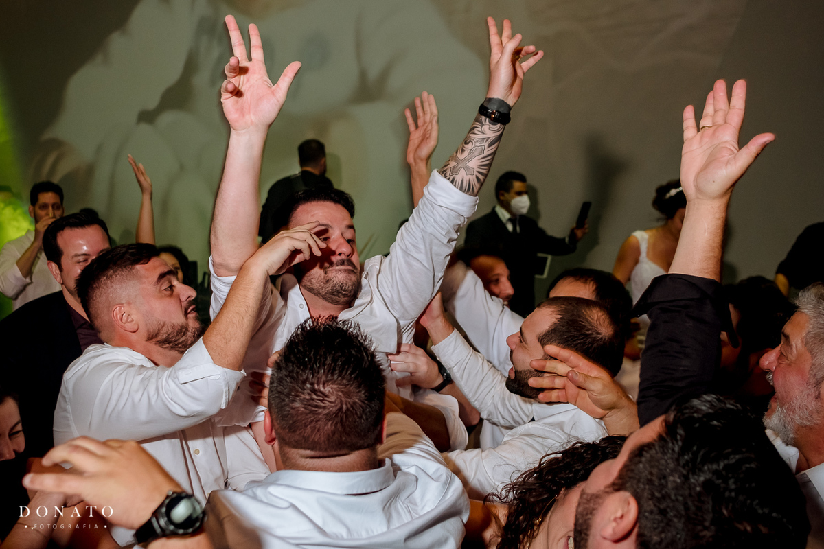 Casamento Vila Bisutti, Festa no bisutti