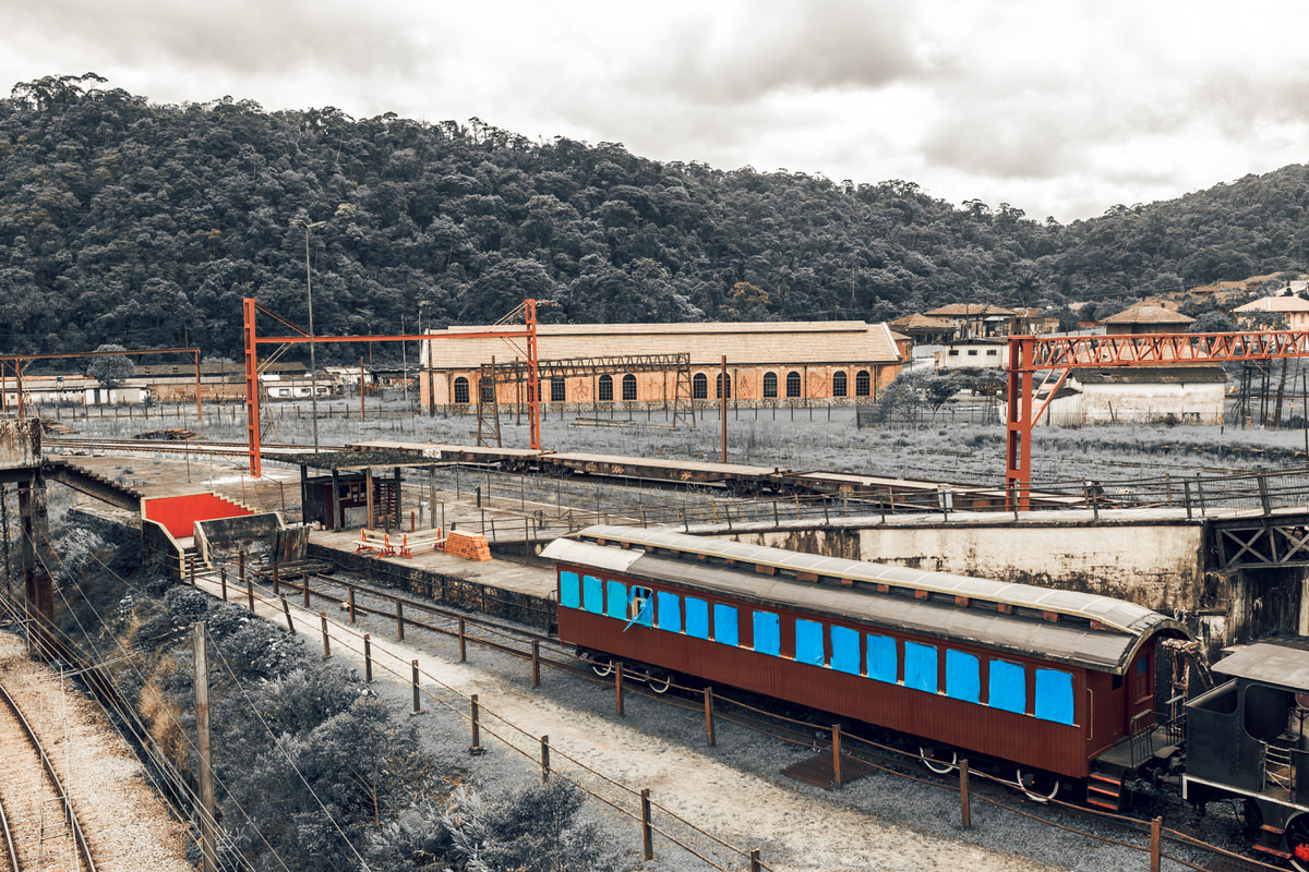 Visual do alto de Paranapiacaba