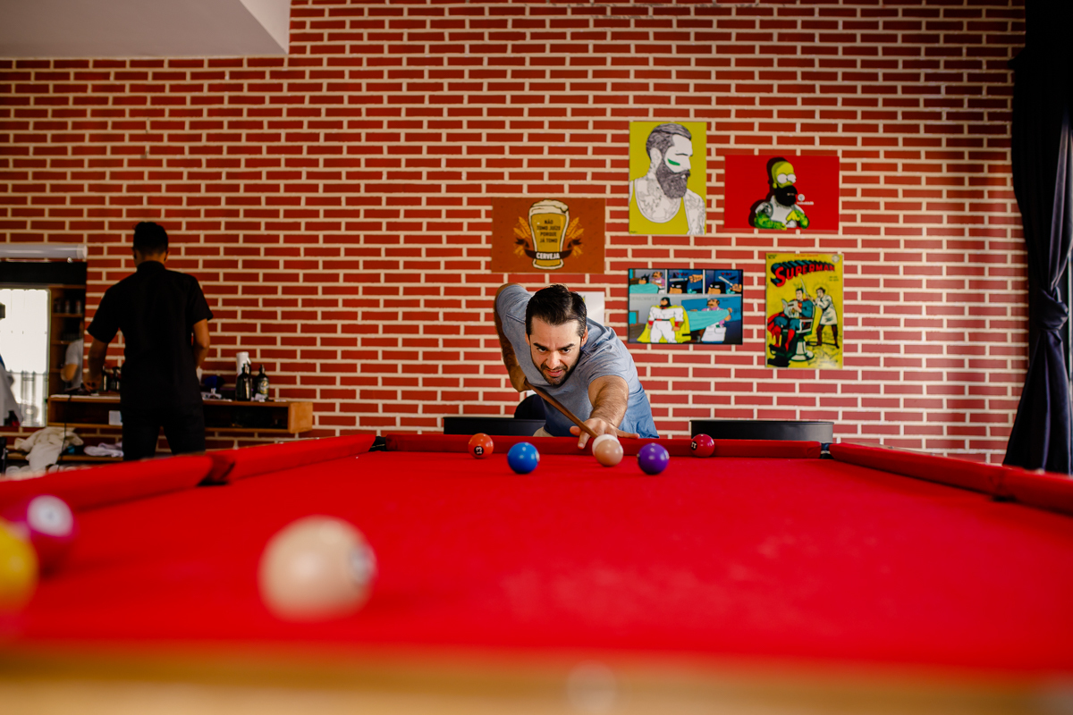 Making of noivo sinuca