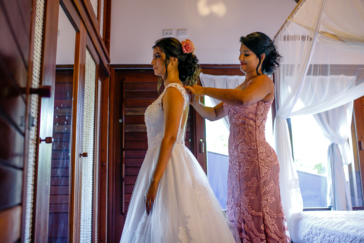 Making of noiva mãe