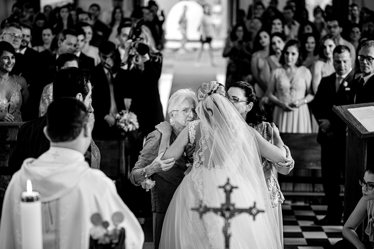 Casamento igreja avós