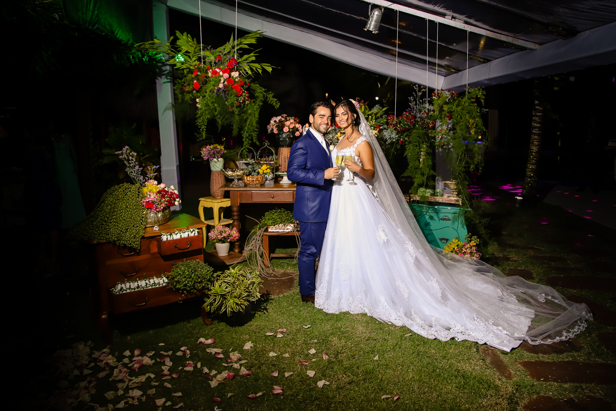 Recepção casamento Noivos