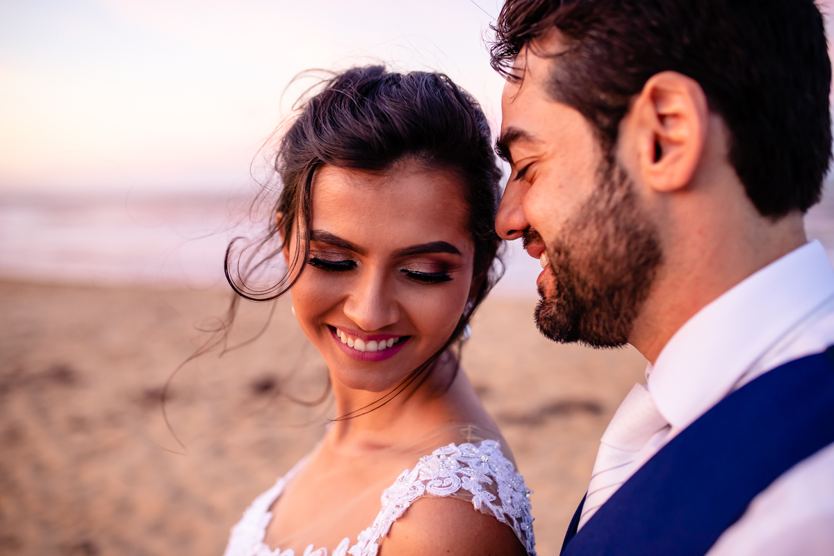 Pós casamento Porto Seguro praia