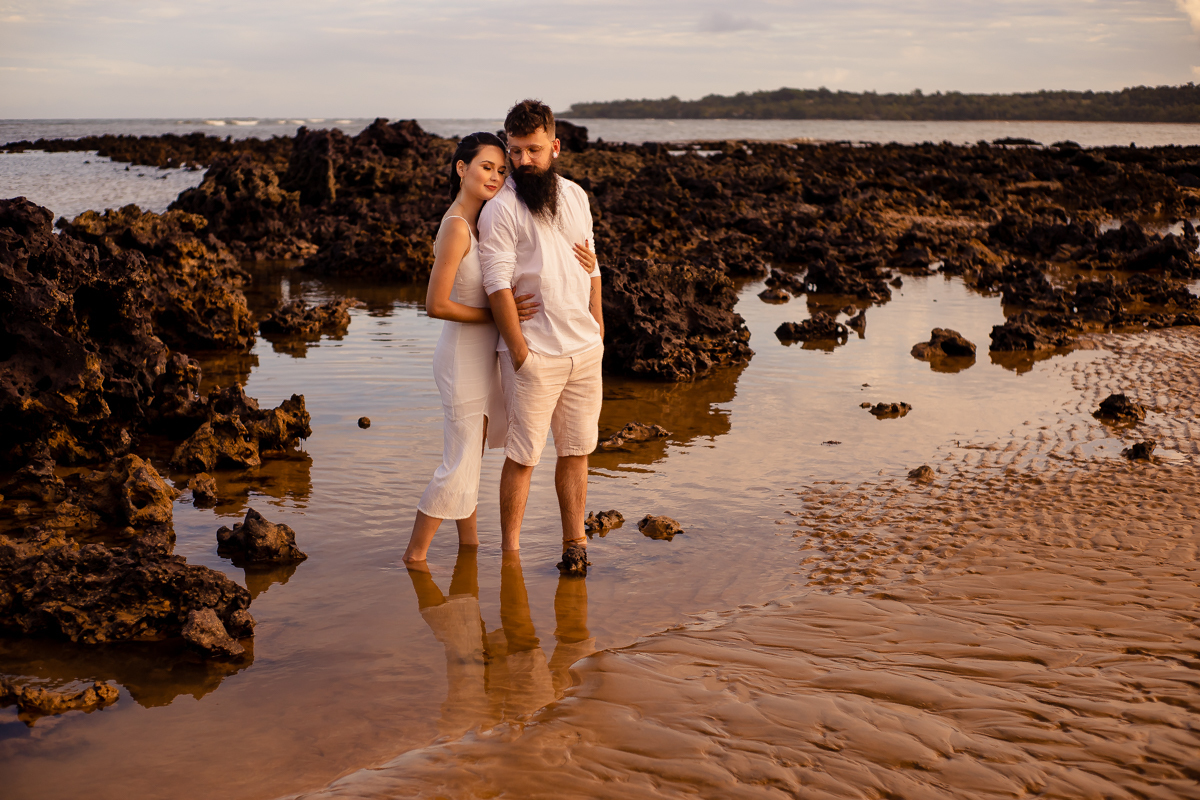 Ensaio casal Praia coqueiro