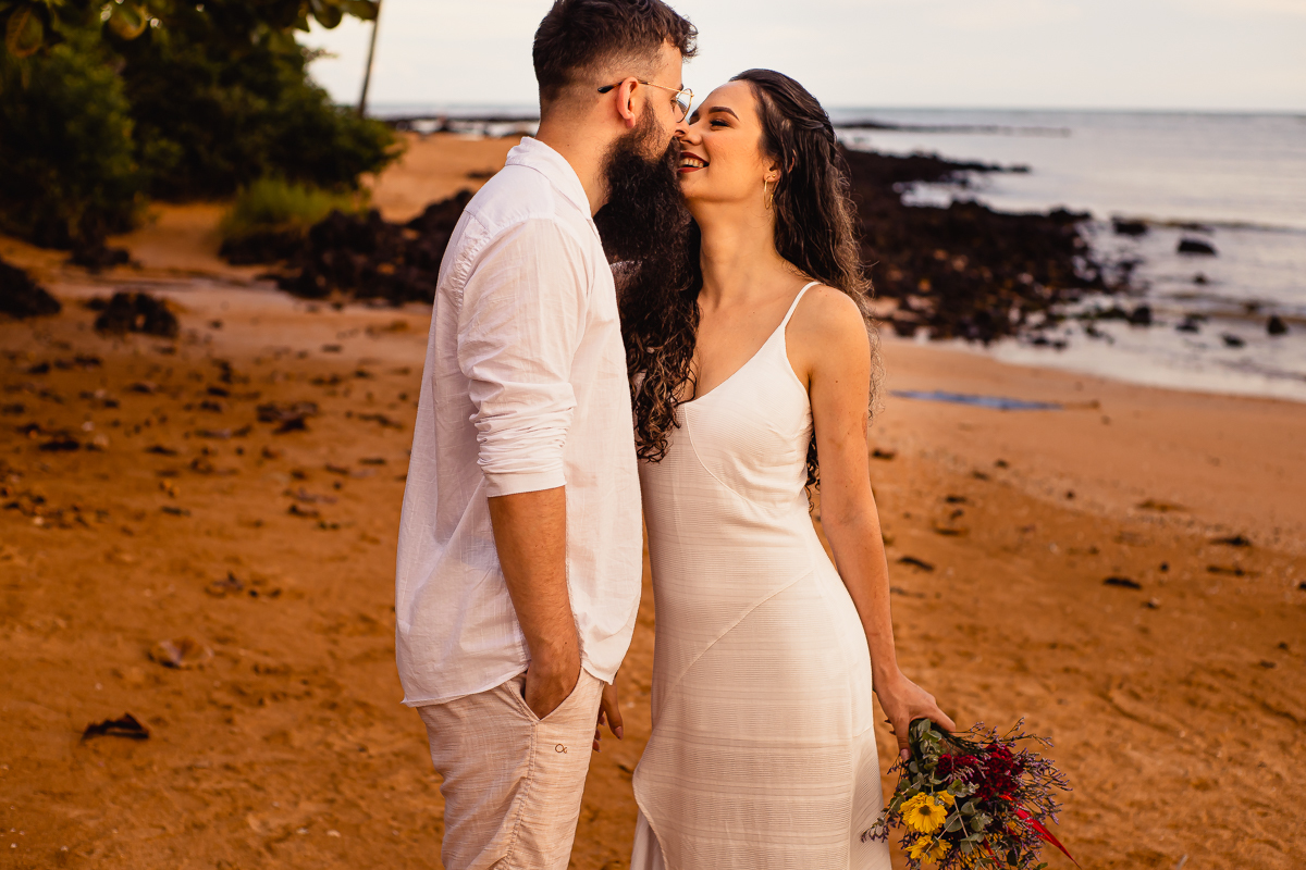 Ensaio casal Praia 
