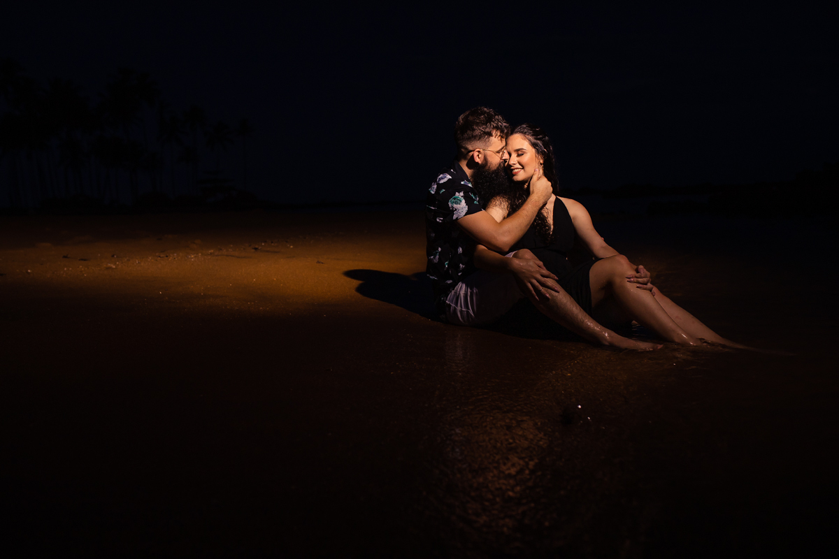 Ensaio casal Praia 