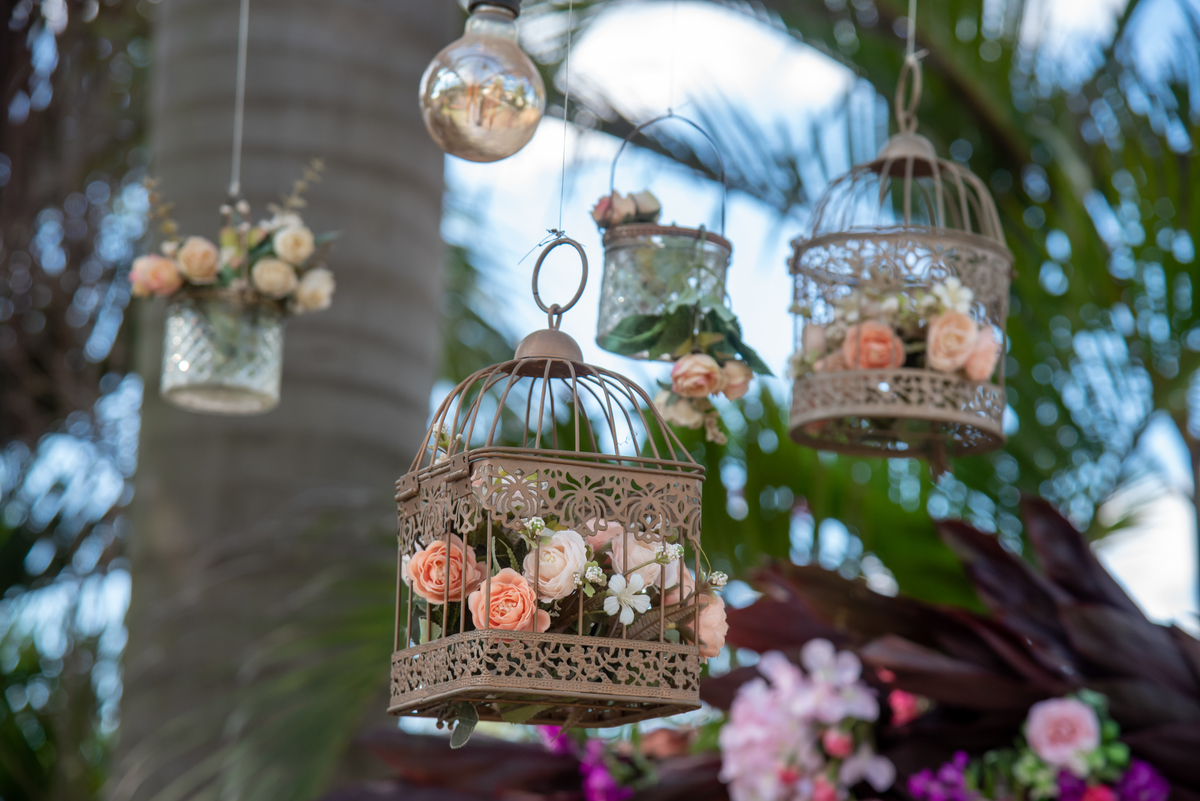 decoração do casamento 