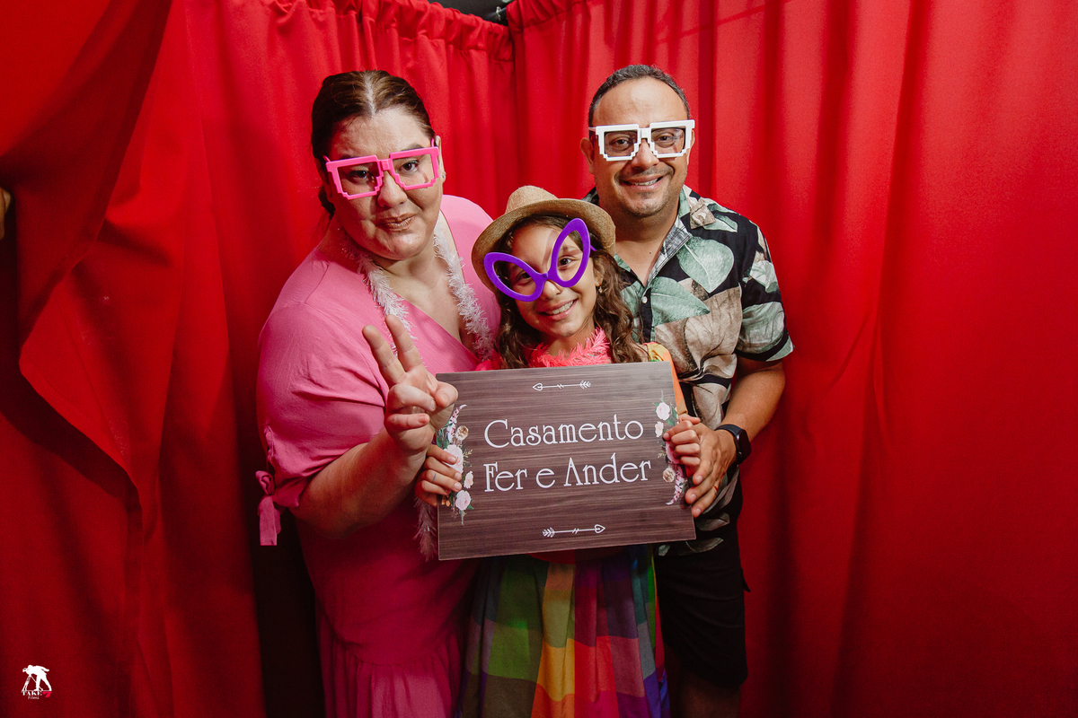 cabine fotográfica no casamento 