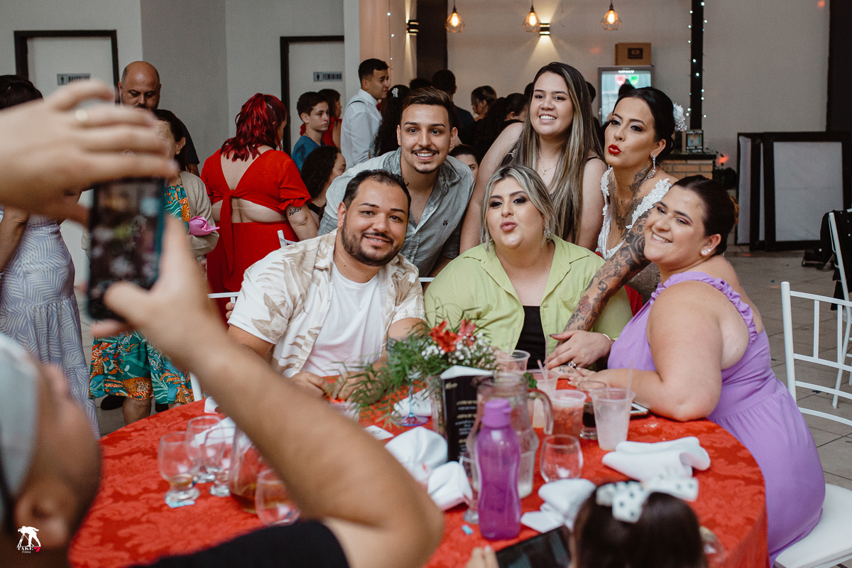 convidados no casamento 