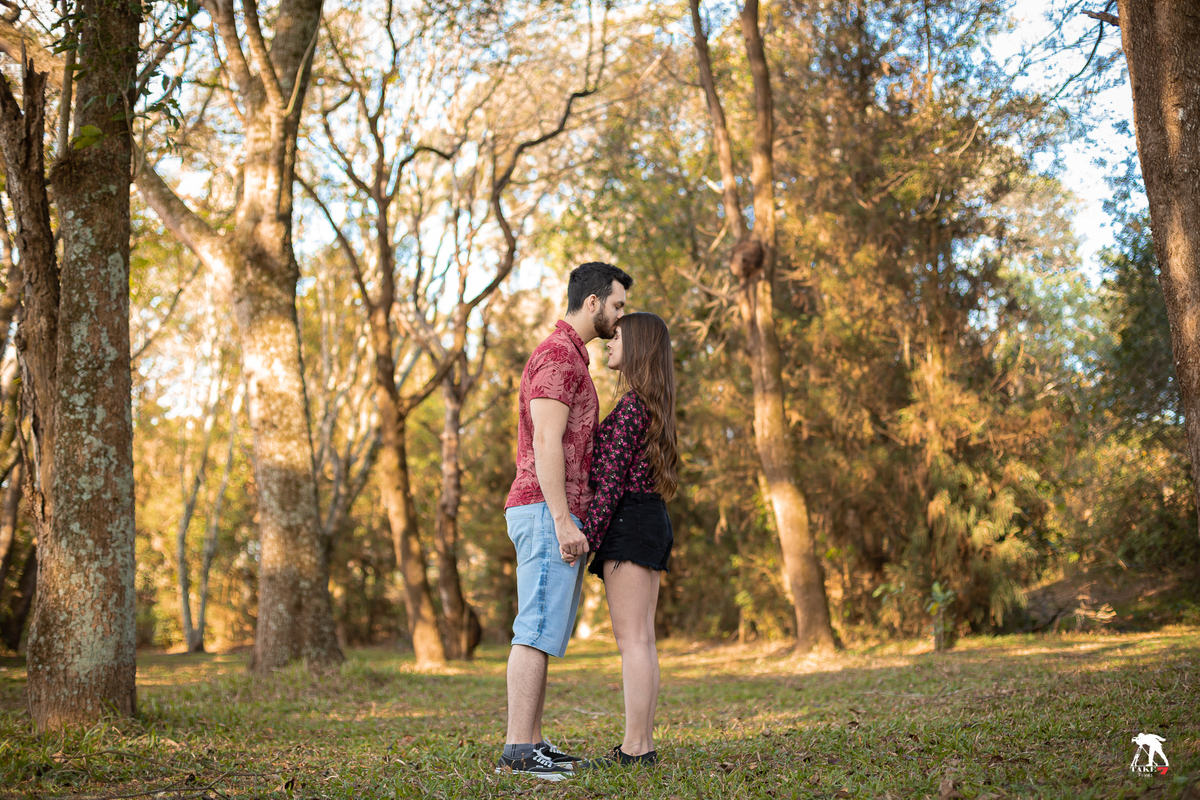 natureza exuberante, casal sensacional,  composição perfeita 